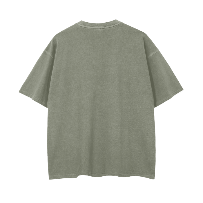 Vintage Wash - Drop Shoulder T-Shirt - 250 GSM