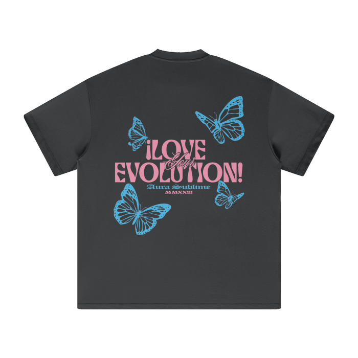 Heavyweight Earth Tone - Love Your Evolution - 305GSM