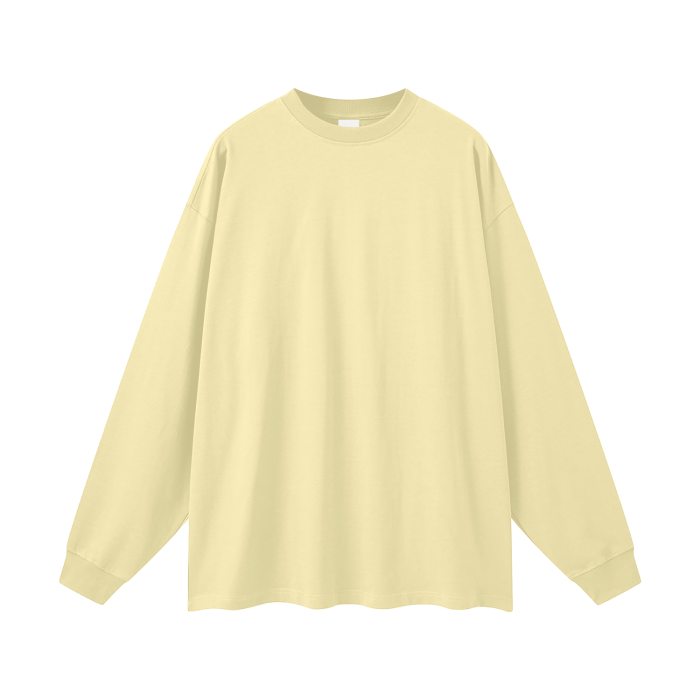 Streetwear Unisex 305G FOG Long Sleeve Tee