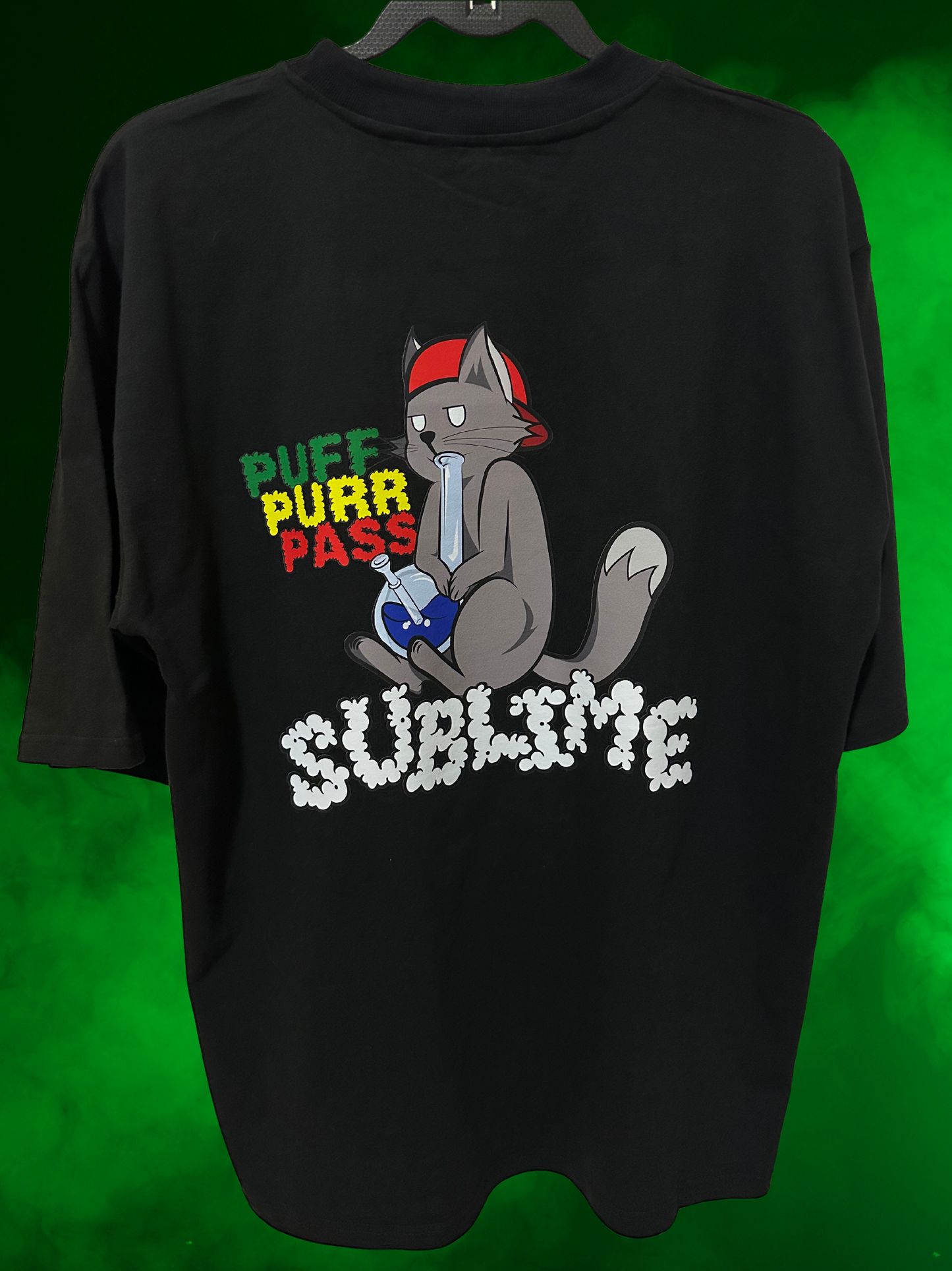 Oversized Tee Neko 420