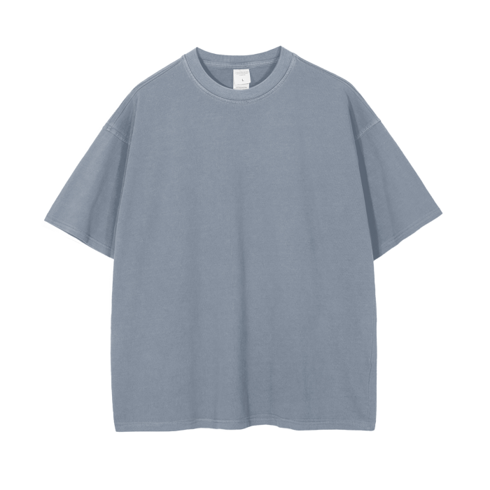 Vintage Wash - Drop Shoulder T-Shirt - 250 GSM