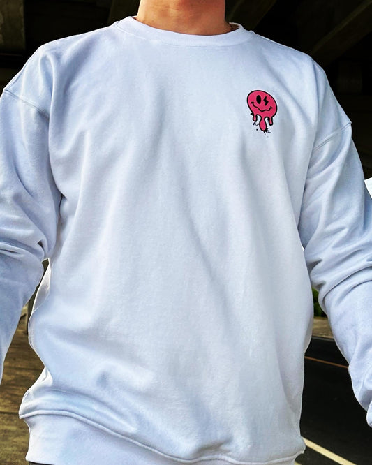 Sweater Crewneck Sublim3 - Be Happy