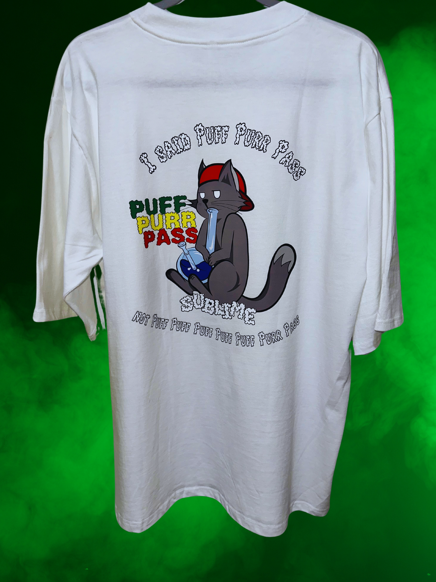 Oversized Tee Neko 420
