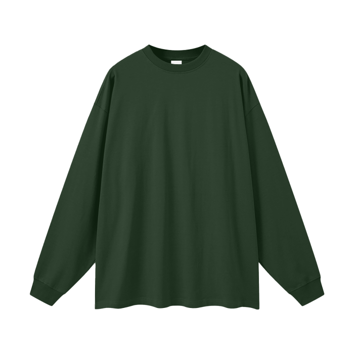 Streetwear Unisex 305G FOG Long Sleeve Tee