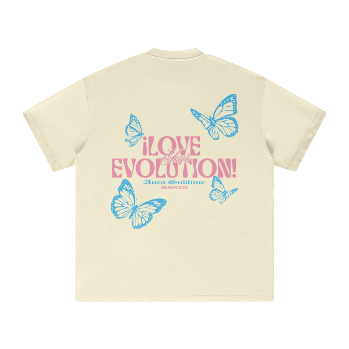 Heavyweight Earth Tone - Love Your Evolution - 305GSM