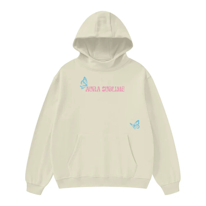 High Neck Hoodie - Love Your Evolution - 385 GSM