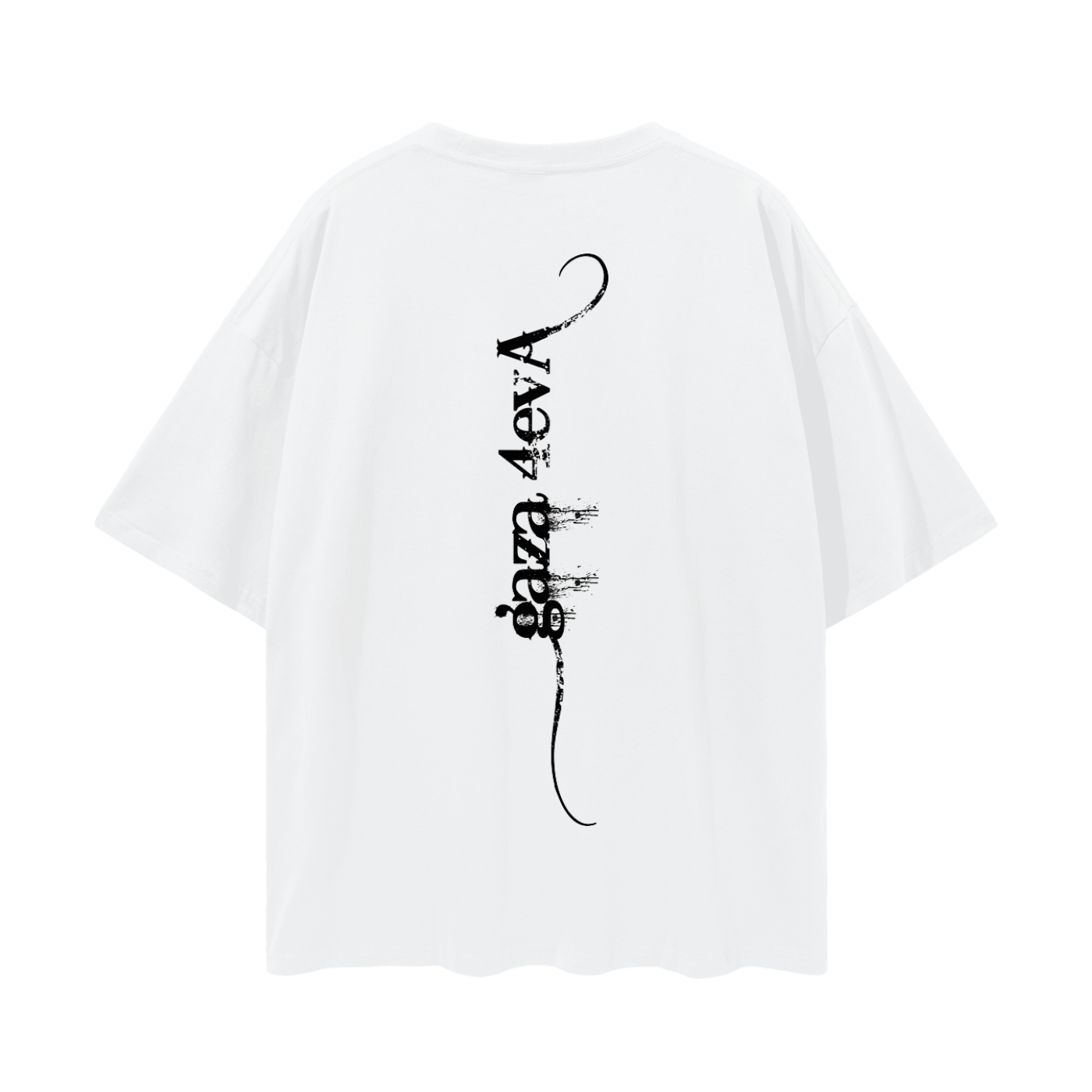 Oversize Deep Drop Shoulder Tee -KING DANCEHALL - 190 GSM