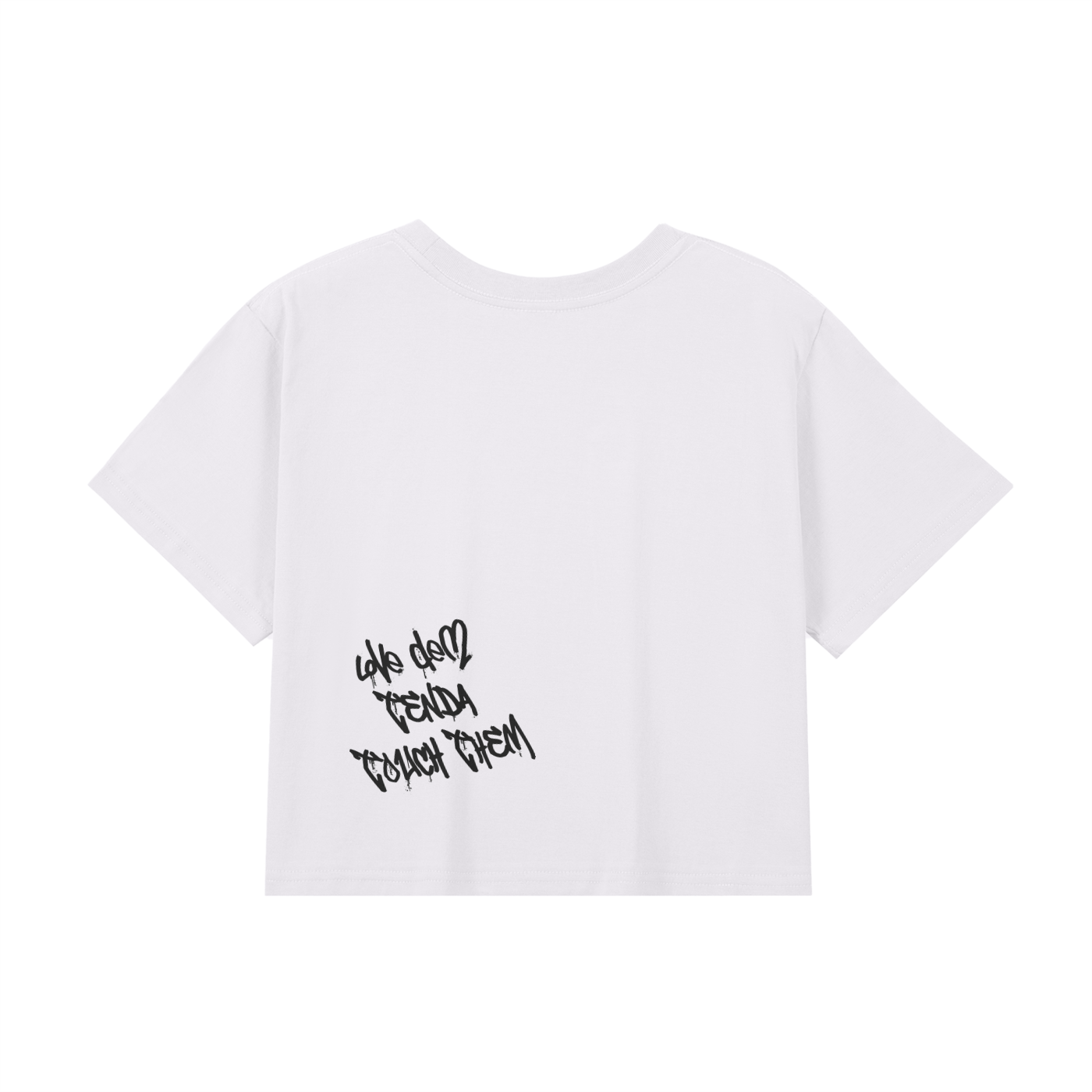 Baby Tee Seamless T-Shirt - Vybz Kartel - 200 GSM
