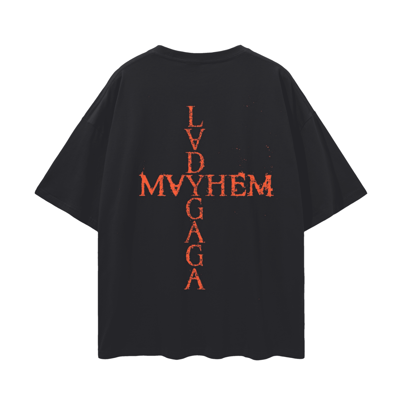 Oversize Deep Drop Shoulder Tee - LADY GAGA - 190 GSM
