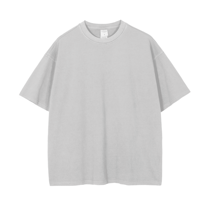 Vintage Wash - Drop Shoulder T-Shirt - 250 GSM