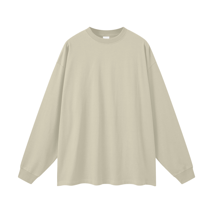 Streetwear Unisex 305G FOG Long Sleeve Tee