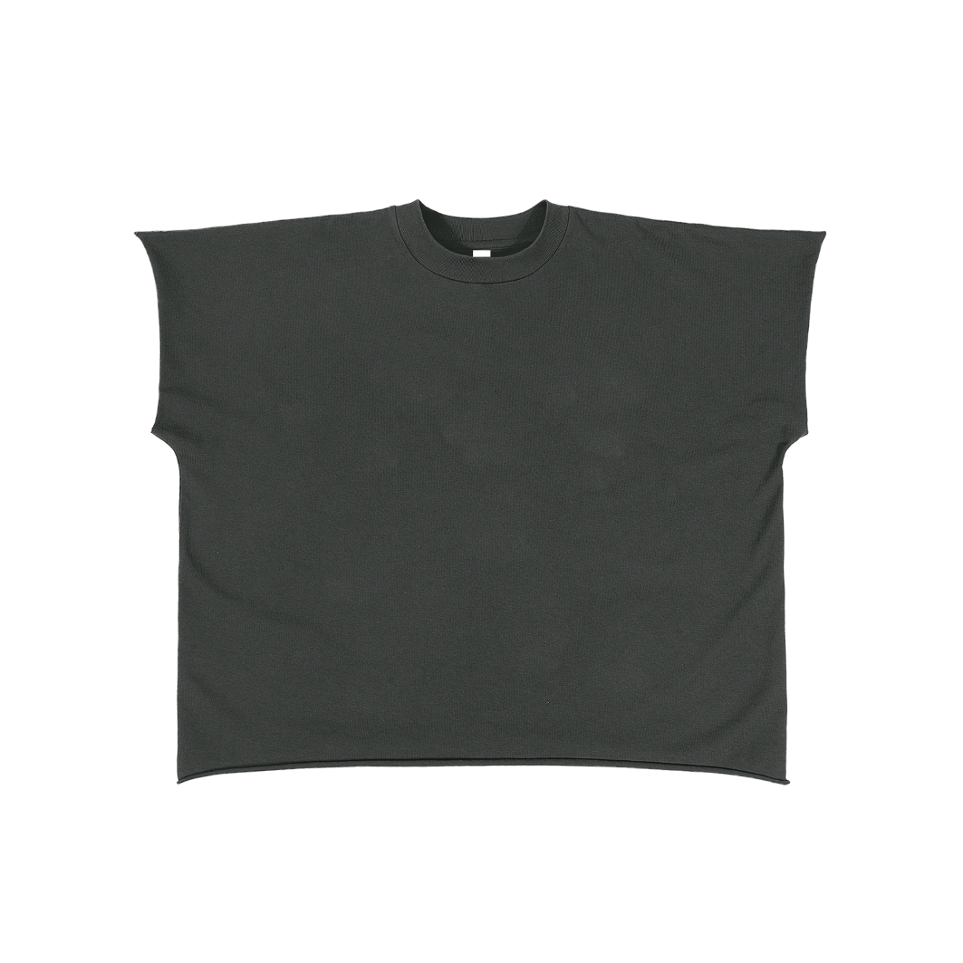Blanks - Raw Edge Boxy Non-Shrink T-Shirt