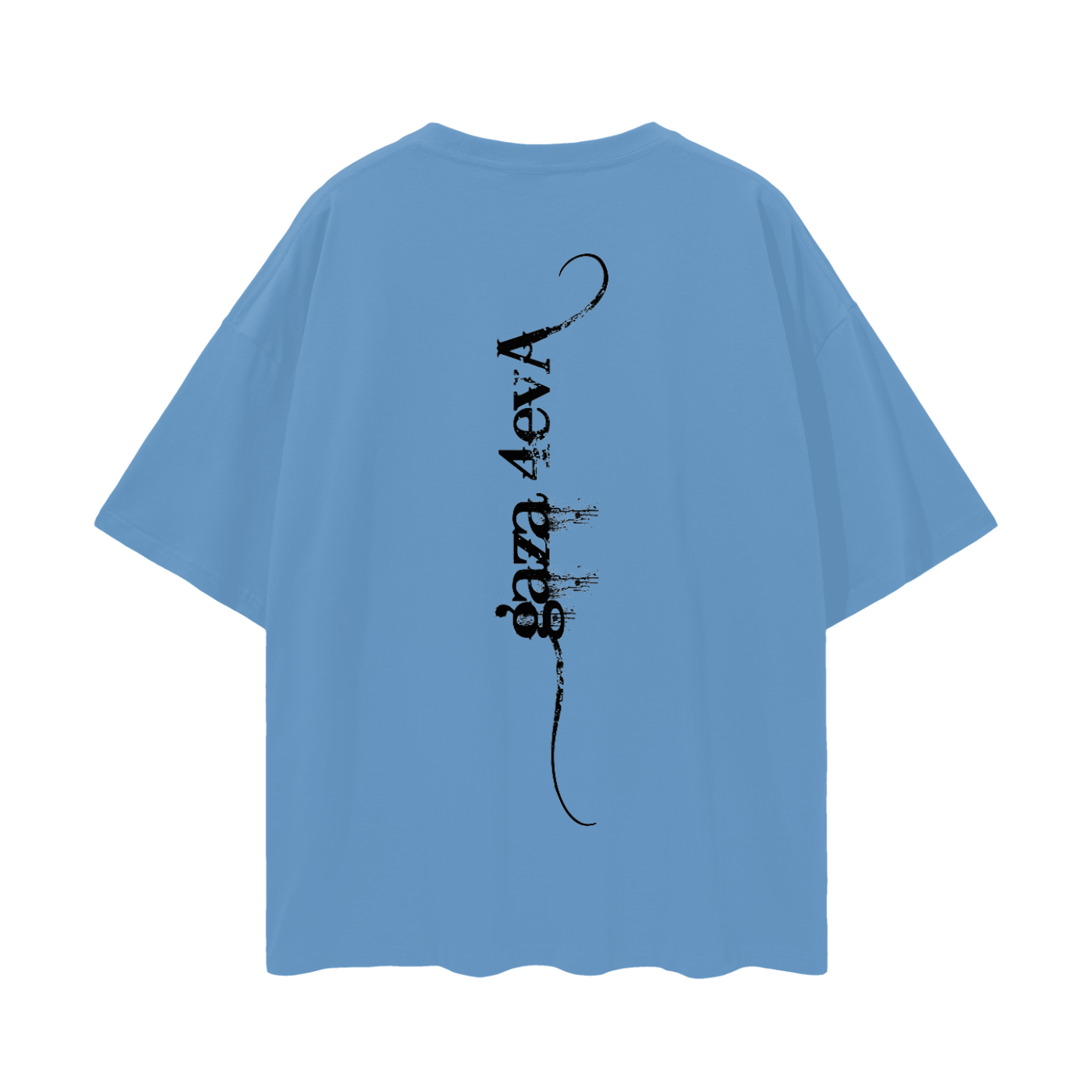 Oversize Deep Drop Shoulder Tee -KING DANCEHALL - 190 GSM