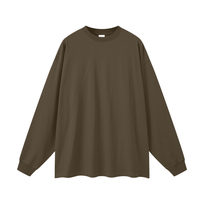 Streetwear Unisex 305G FOG Long Sleeve Tee