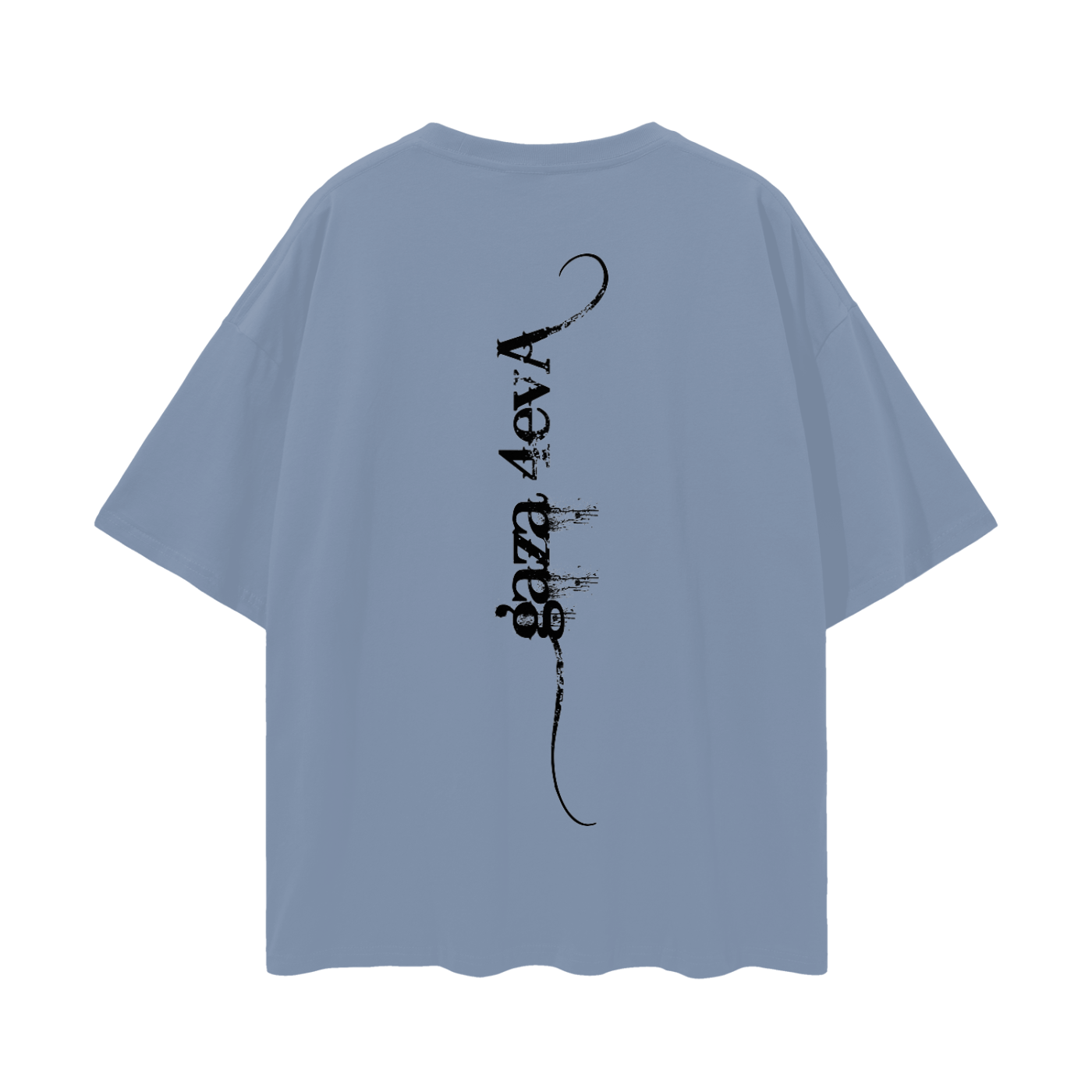 Oversize Deep Drop Shoulder Tee -KING DANCEHALL - 190 GSM
