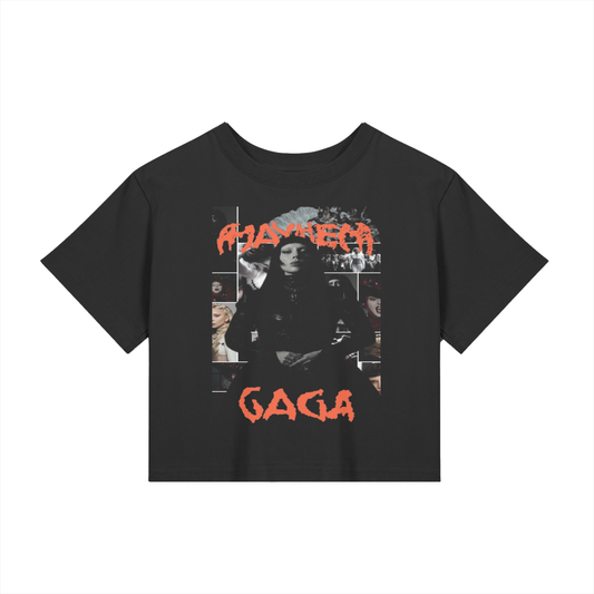 Baby Tee Seamless T-Shirt - LADY GAGA - 200 GSM