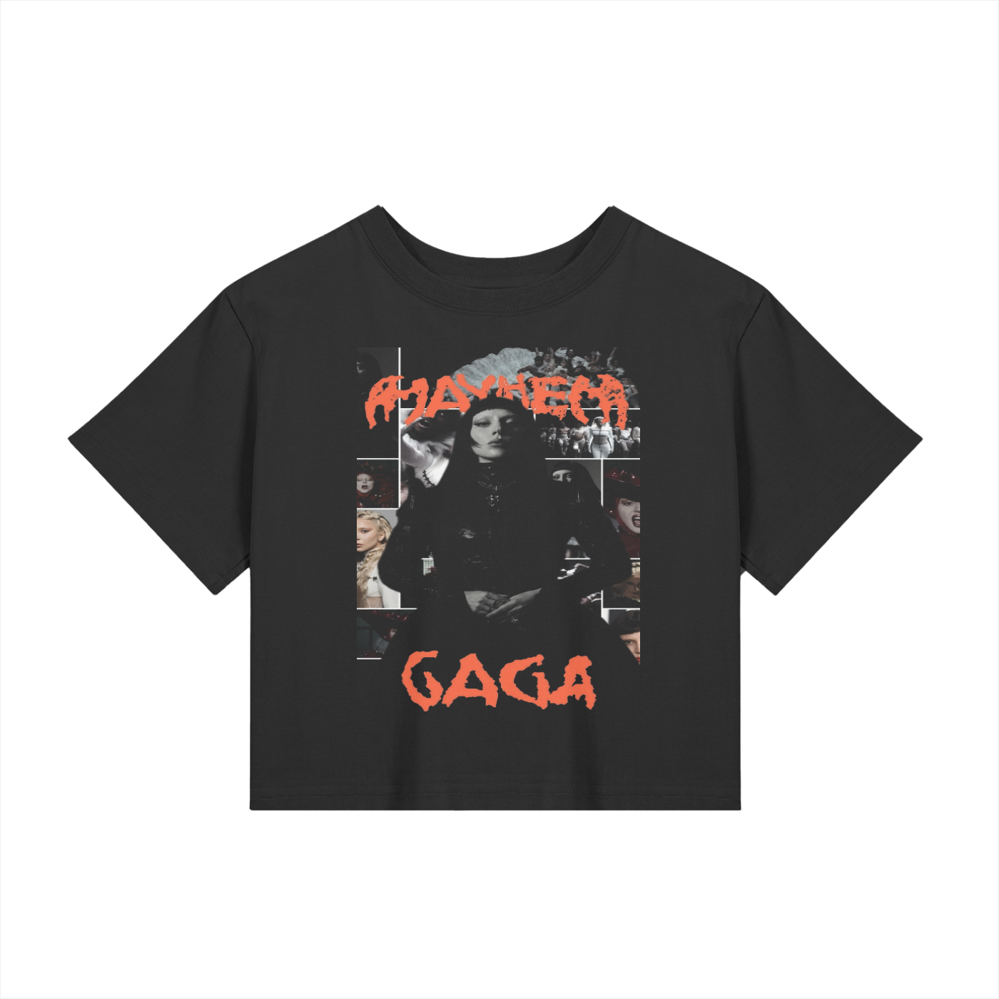 Baby Tee Seamless T-Shirt - LADY GAGA - 200 GSM