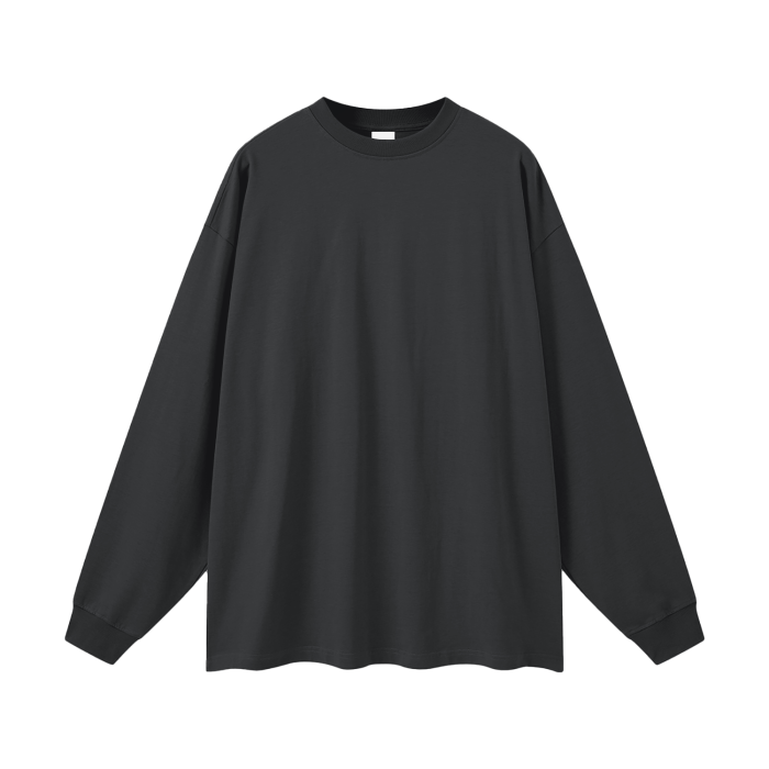 Streetwear Unisex 305G FOG Long Sleeve Tee