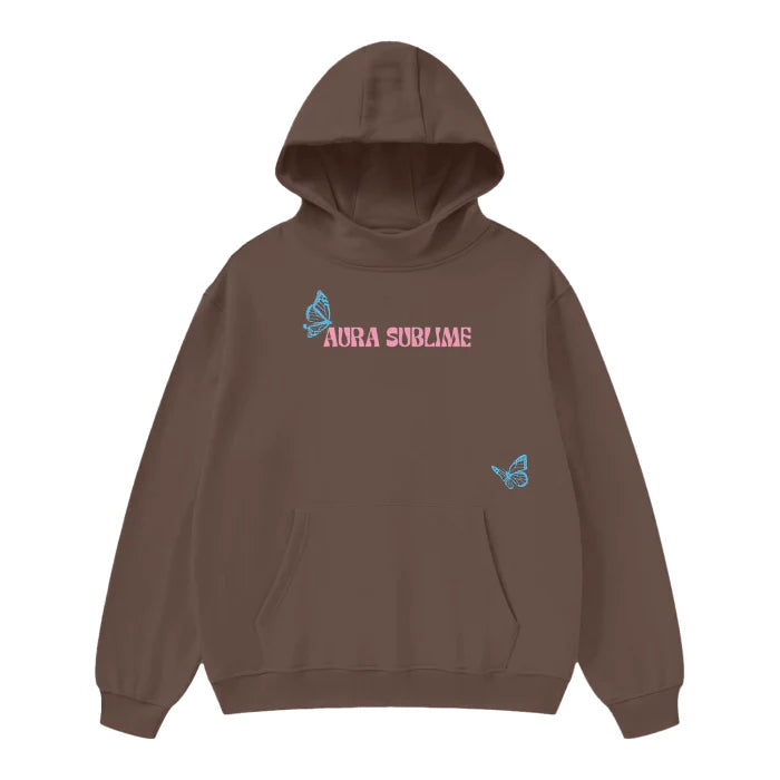 High Neck Hoodie - Love Your Evolution - 385 GSM