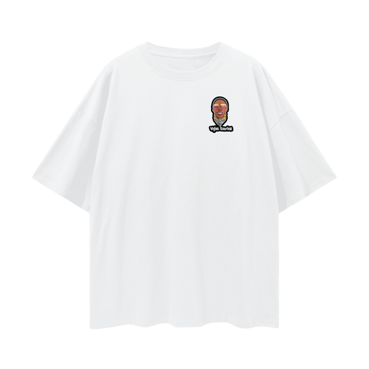 Oversize Deep Drop Shoulder Tee - Gaza 4Eva - 190 GSM