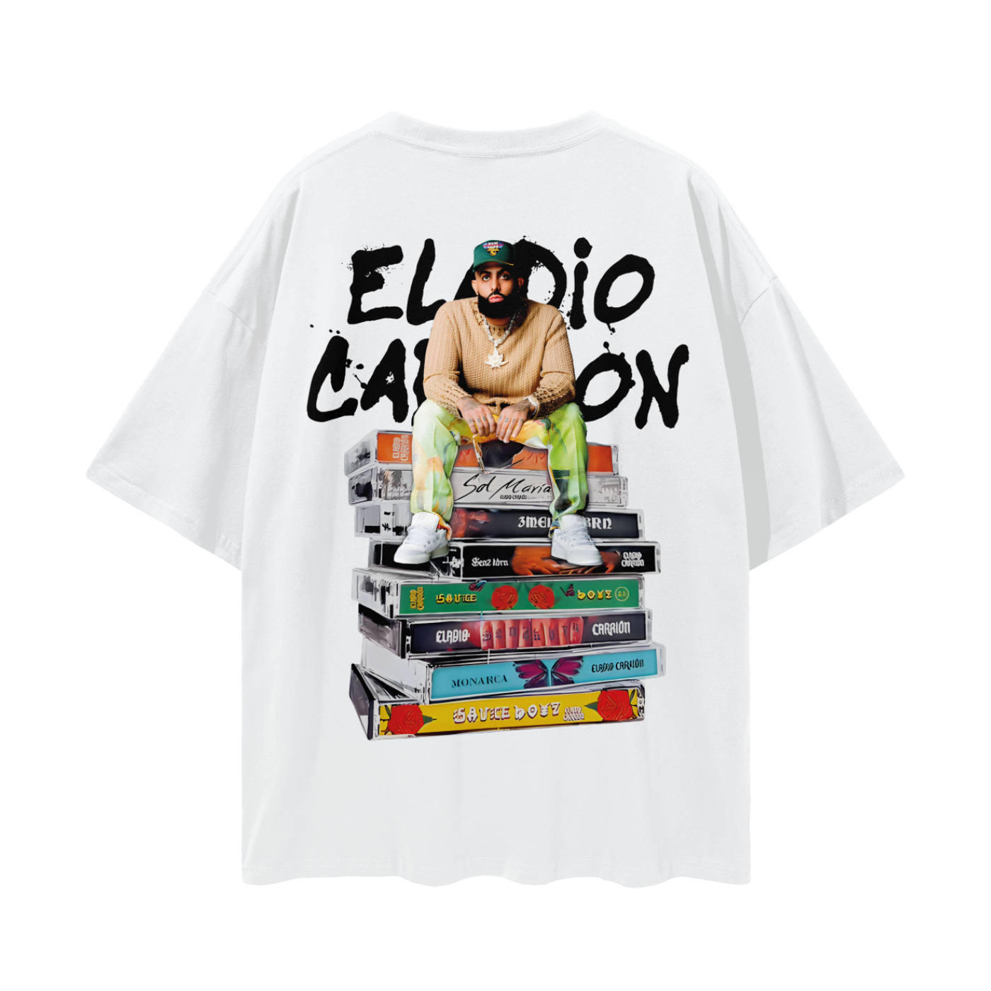 Oversize Drop Shoulder T-Shirt - Eladio Carrion