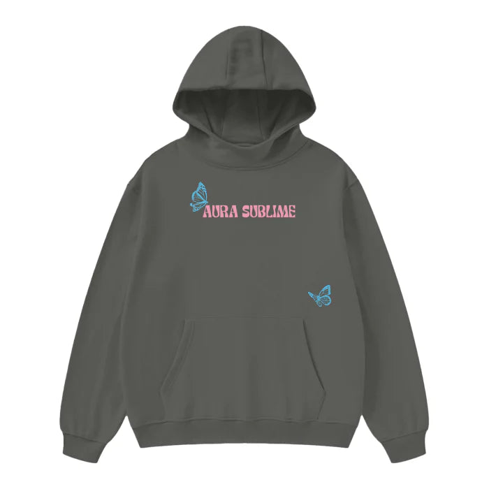 High Neck Hoodie - Love Your Evolution - 385 GSM