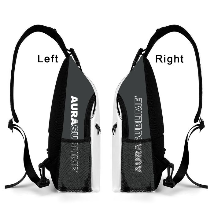 Streetwear All-Over Print Chest Bag