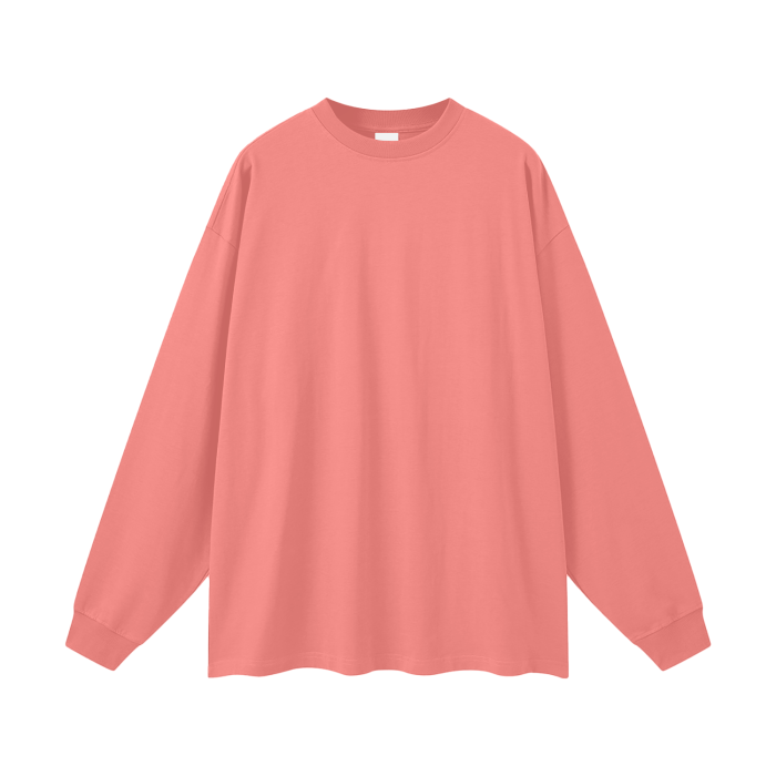 Streetwear Unisex 305G FOG Long Sleeve Tee