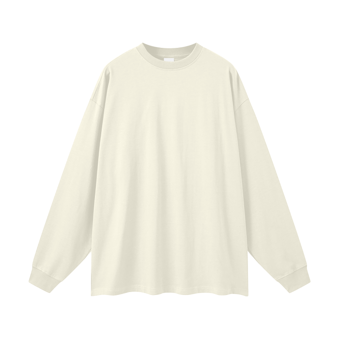 Streetwear Unisex 305G FOG Long Sleeve Tee