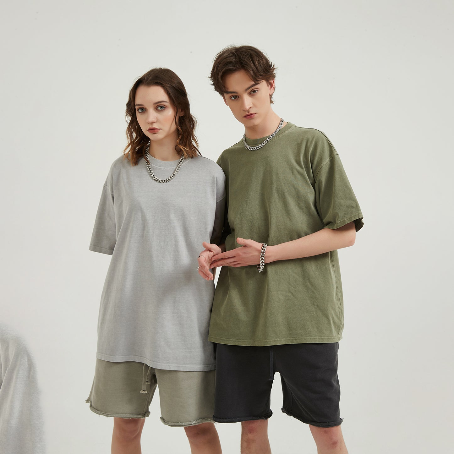 Vintage Wash - Drop Shoulder T-Shirt - 250 GSM