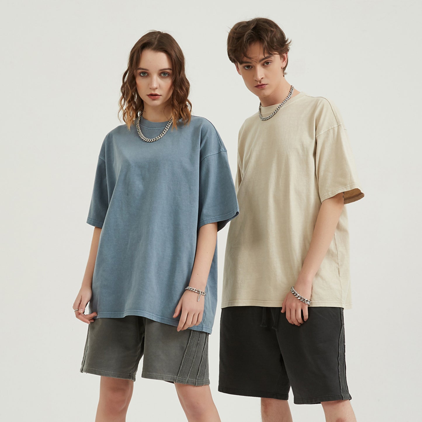 Vintage Wash - Drop Shoulder T-Shirt - 250 GSM