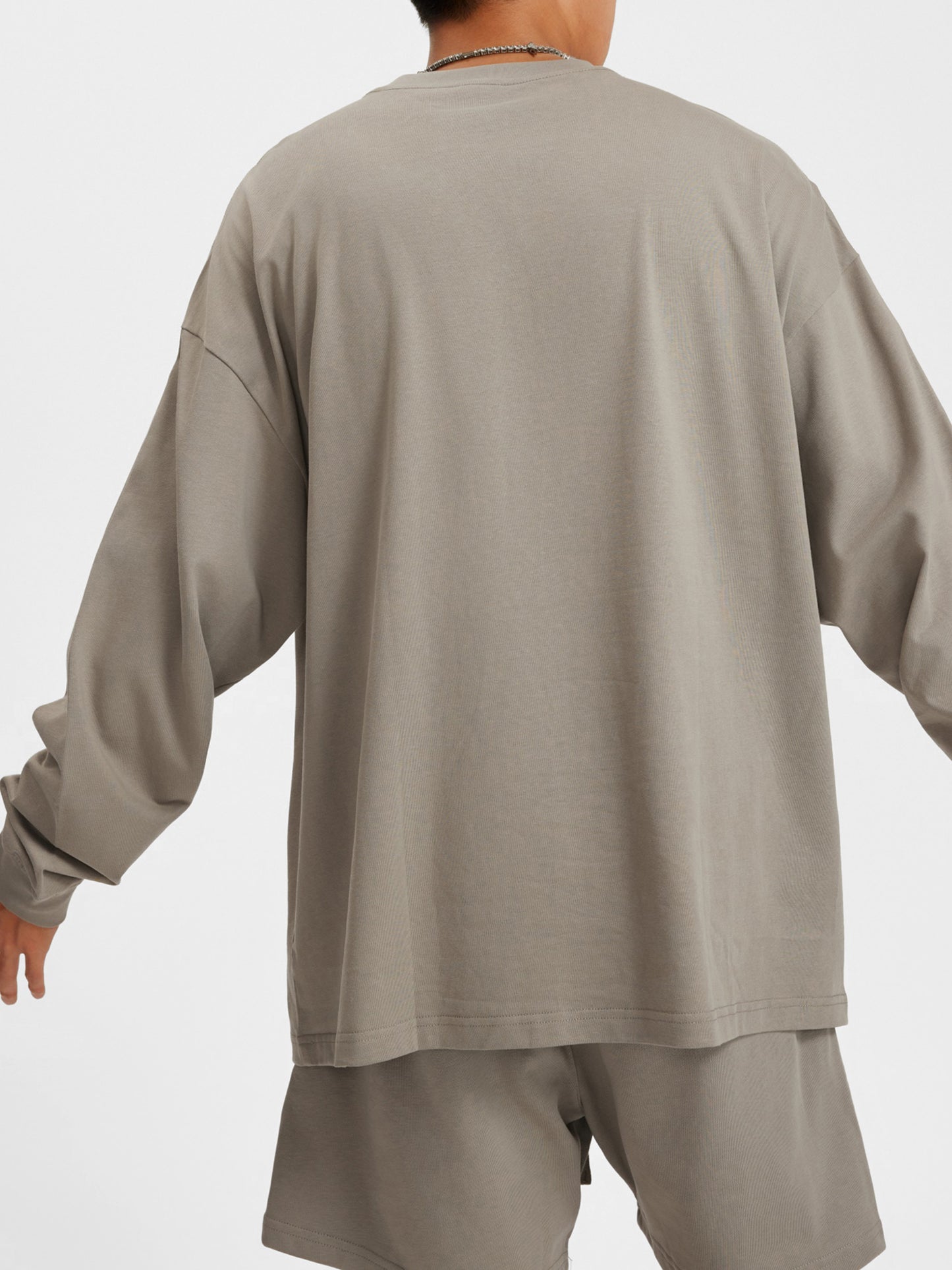 Streetwear Unisex 305G FOG Long Sleeve Tee