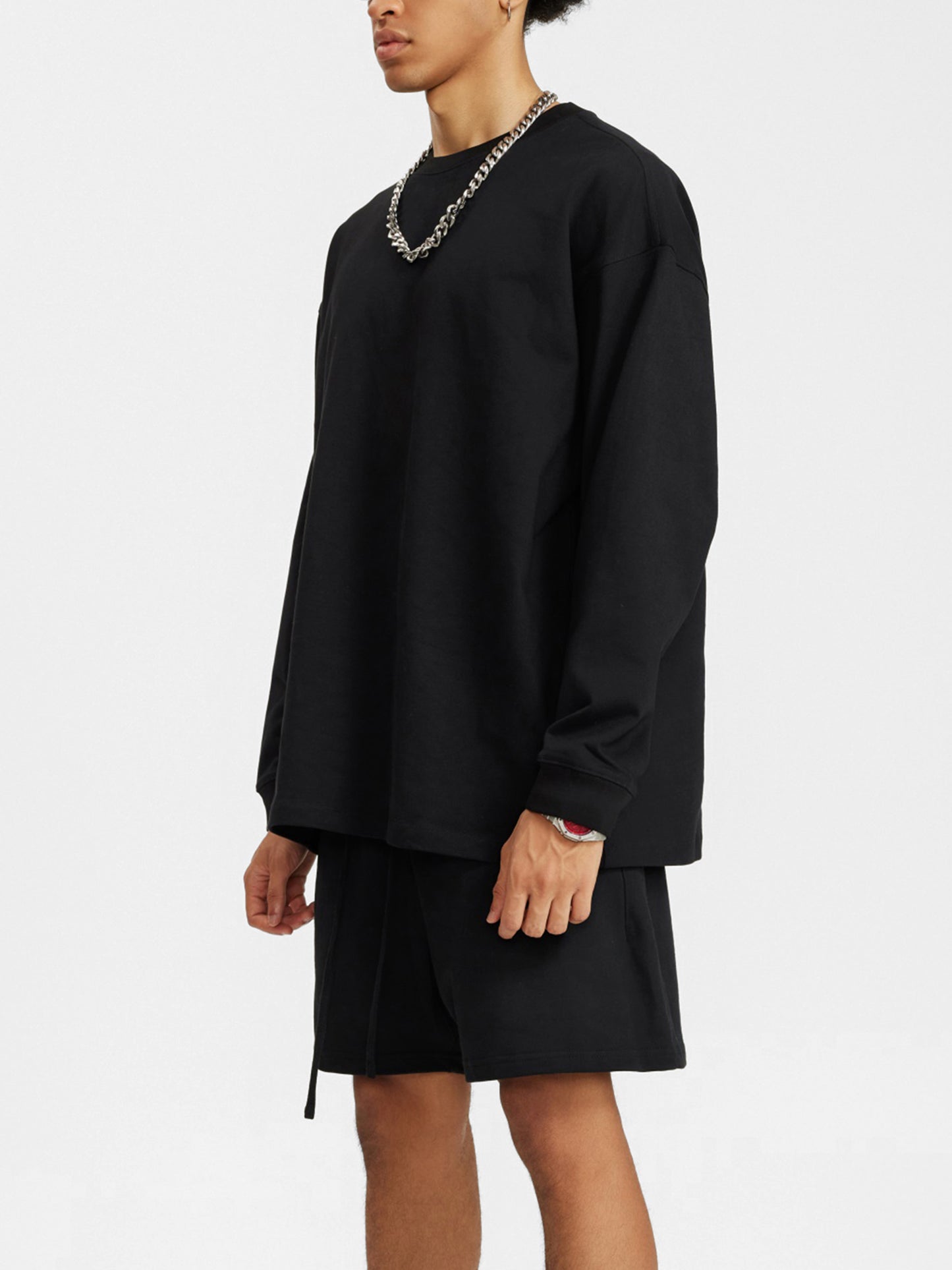 Streetwear Unisex 305G FOG Long Sleeve Tee