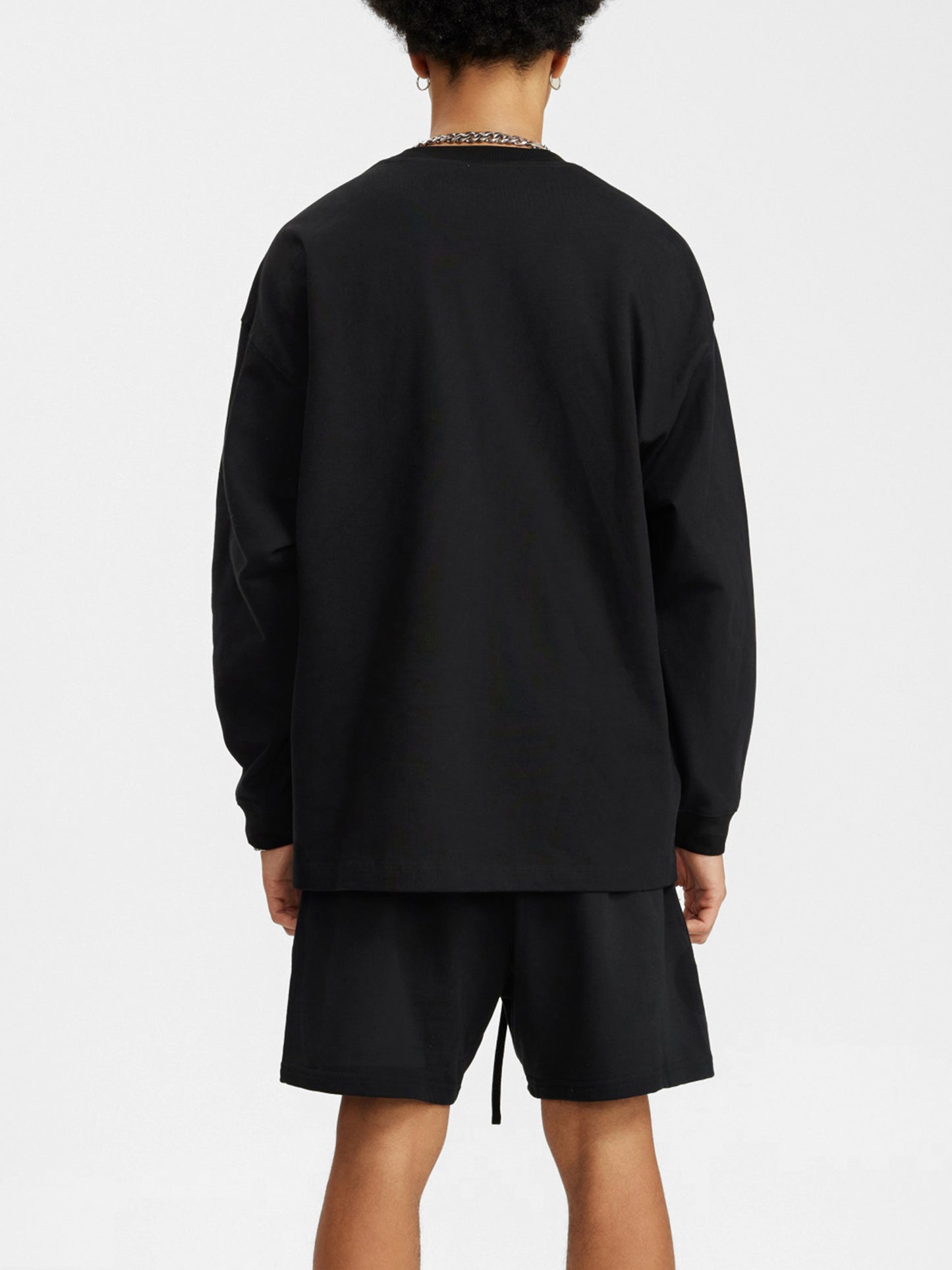 Streetwear Unisex 305G FOG Long Sleeve Tee