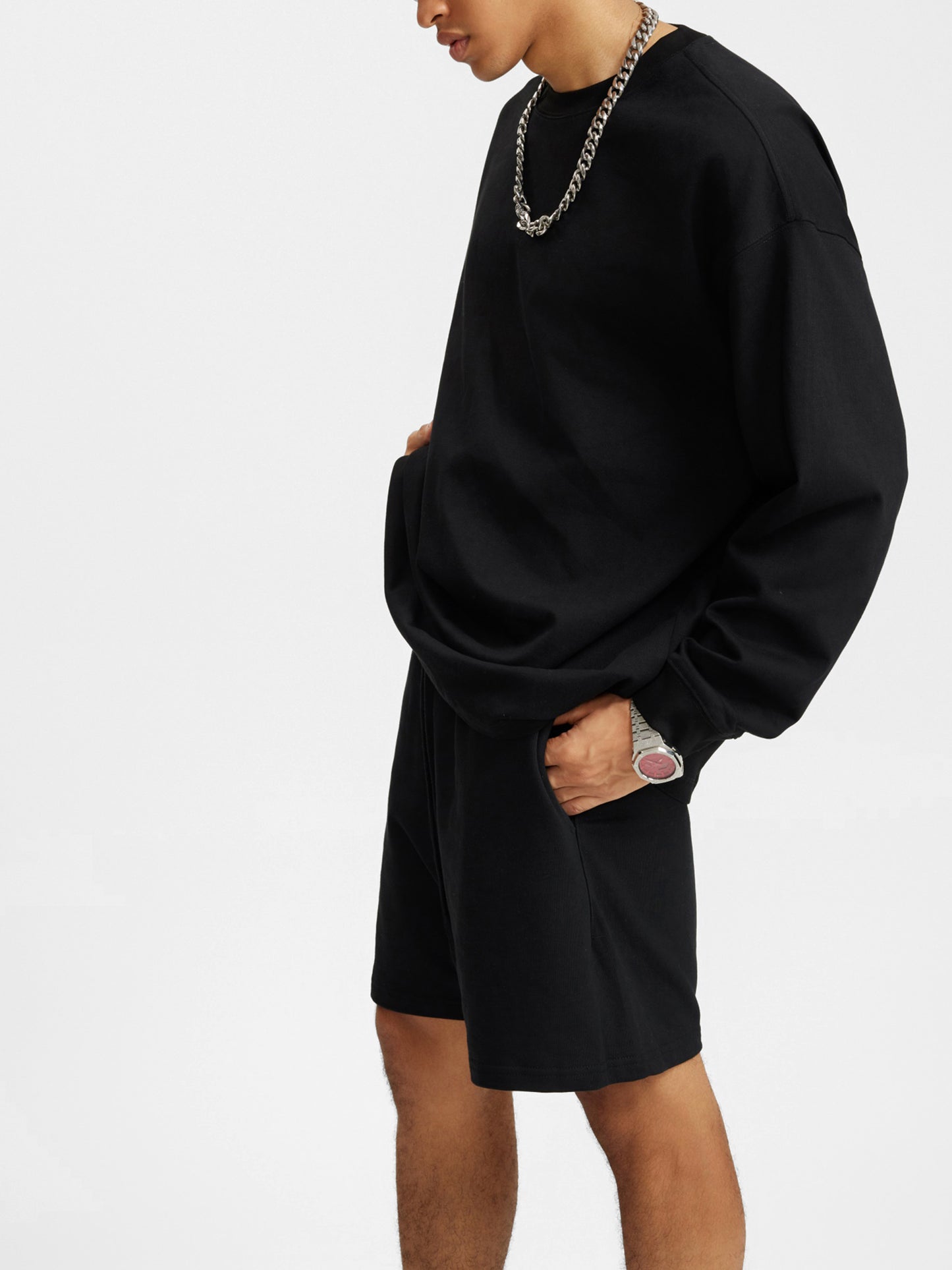 Streetwear Unisex 305G FOG Long Sleeve Tee