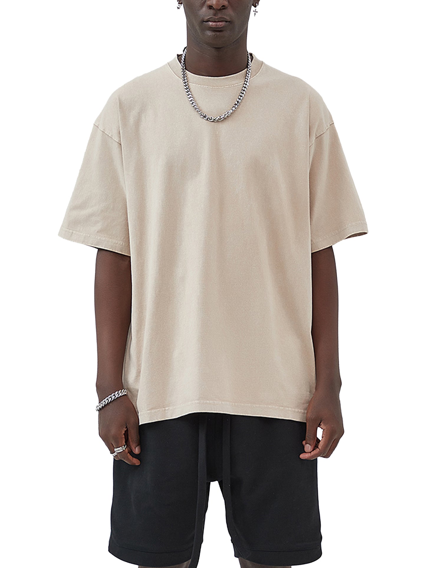 Blanks - Acid Wash Oversize T-Shirt - 250 GSM