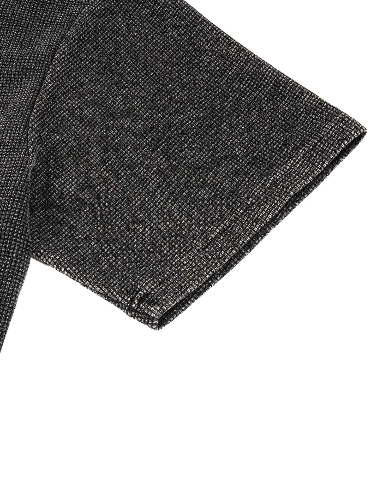 Blanks - Waffle-Texture Washed Boxy T-Shirt