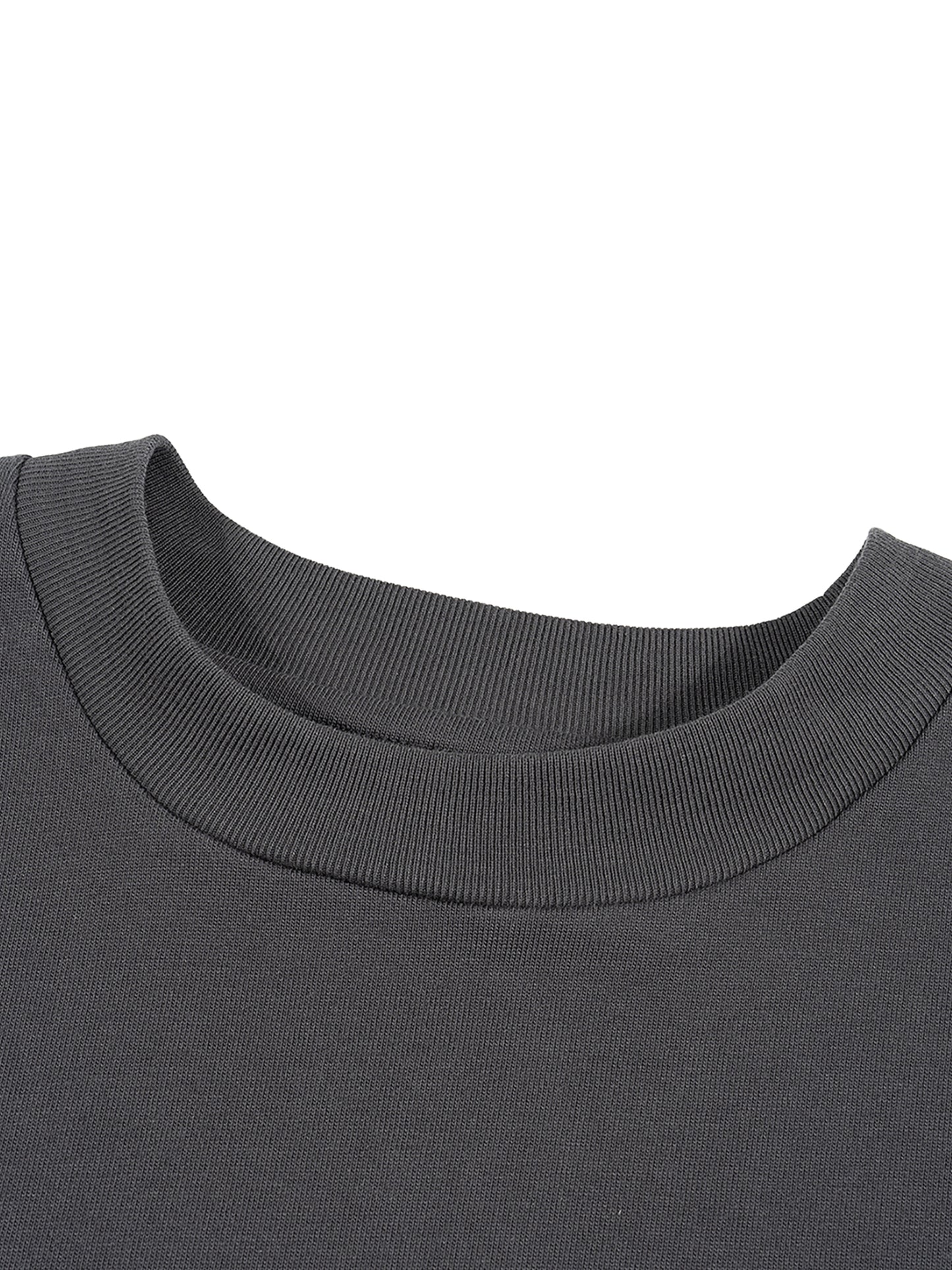 Blanks - Raw Edge Boxy Non-Shrink T-Shirt