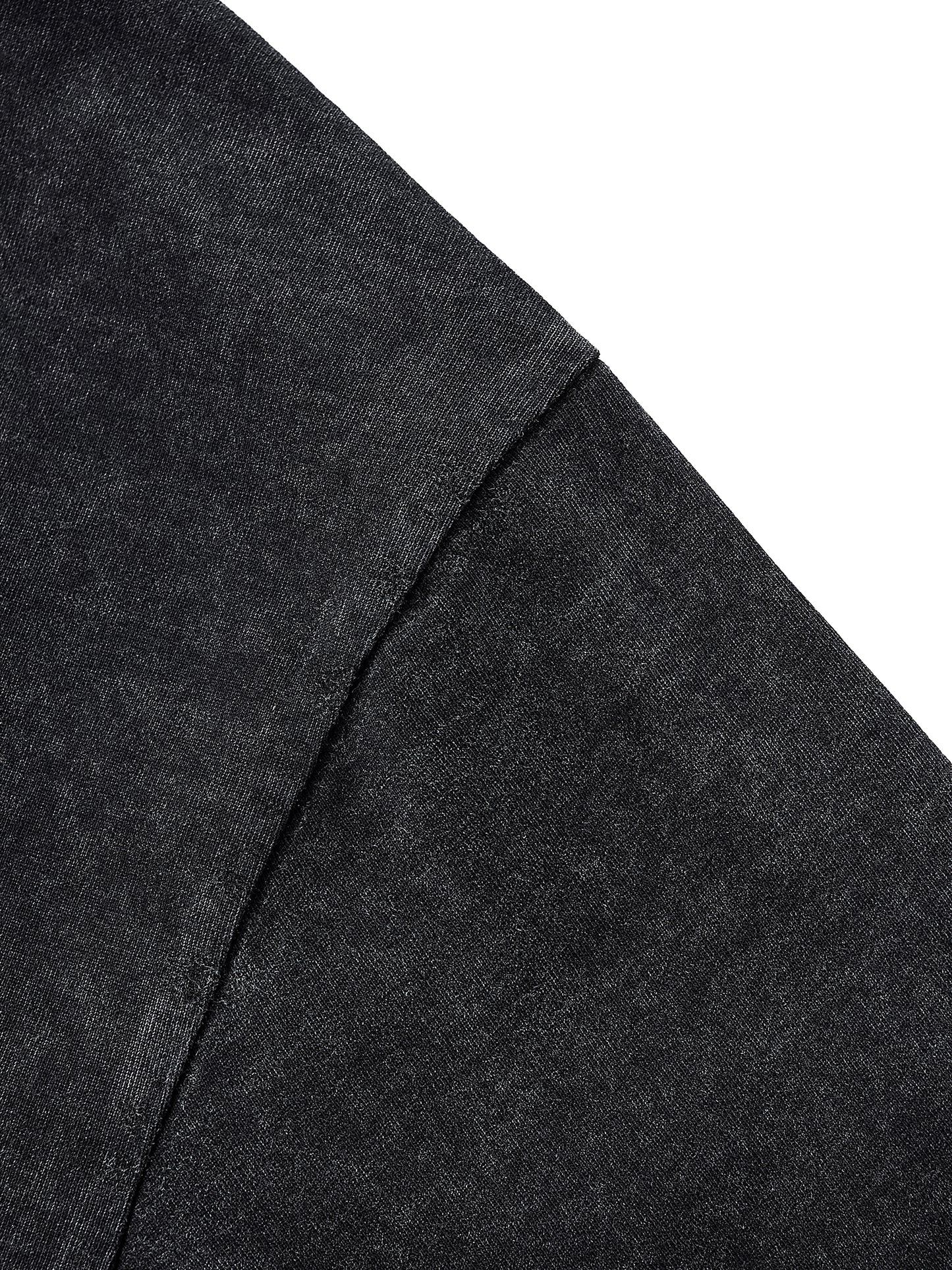 Blanks - Raw Edge Snow Washed Boxy T-Shirt