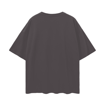 Oversize Deep Drop Shoulder Tee - Vybz Kartel World Tour - 190 GSM