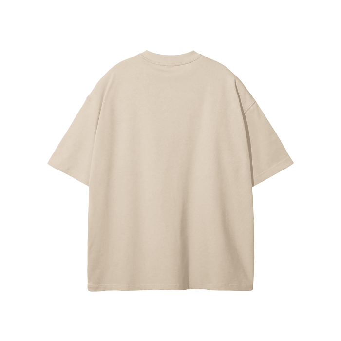 Streetwear Earth Tone Heavyweight Loose Fit FOG T-Shirt