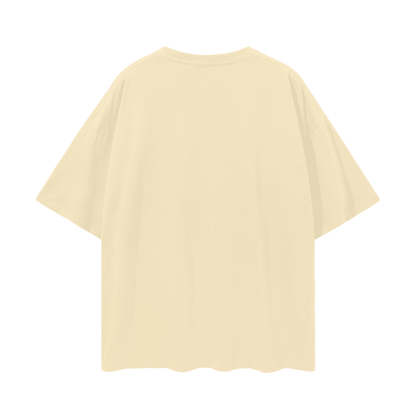 Oversize Deep Drop Shoulder Tee - Vybz Kartel World Tour - 190 GSM