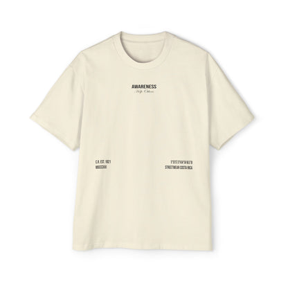 Heavy Oversized Tee AWARENESS - Drop Fundamentals 2.0 - 280 GSM