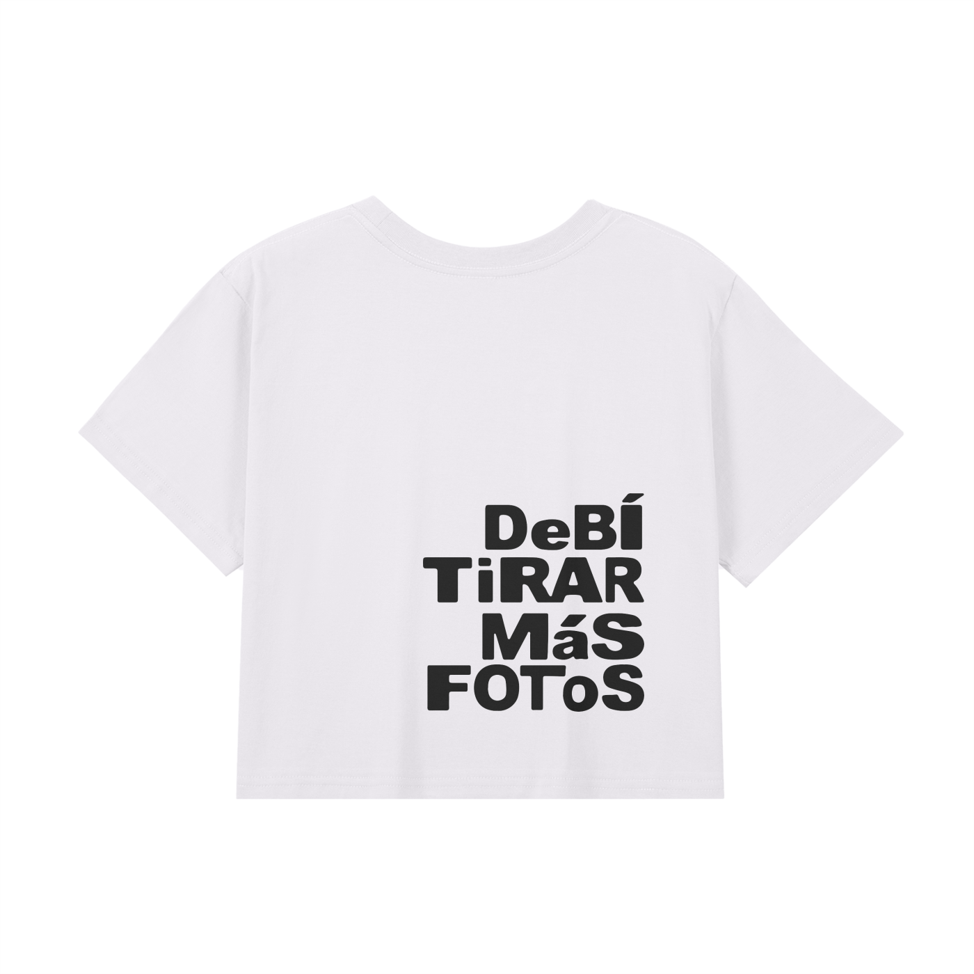 Baby Tee Seamless T-Shirt - Bad Bunny DtMF - 200 GSM