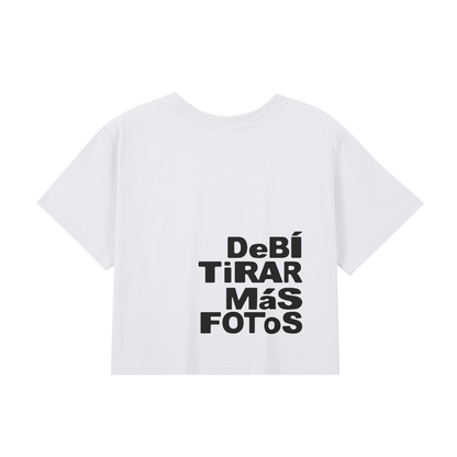 Baby Tee Seamless T-Shirt - Bad Bunny DtMF - 200 GSM