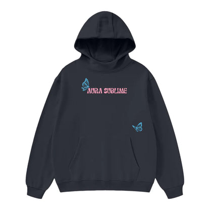 High Neck Hoodie - Love Your Evolution - 385 GSM