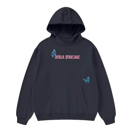 High Neck Hoodie - Love Your Evolution - 385 GSM