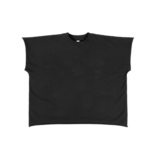 Blanks - Raw Edge Boxy Non-Shrink T-Shirt