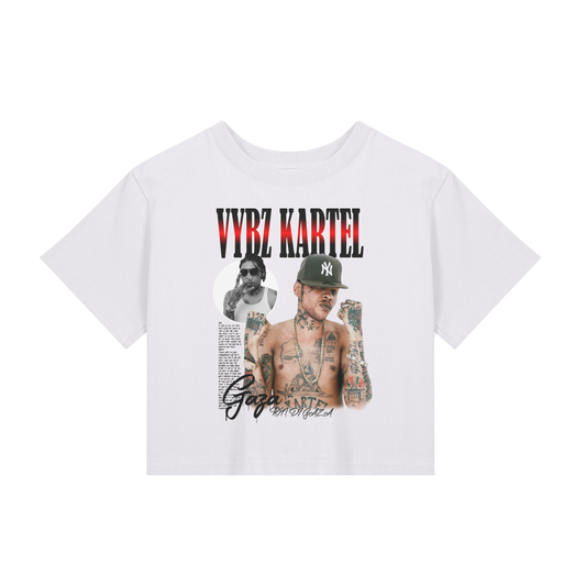 Baby Tee Seamless T-Shirt - Vybz kartel - 200 GSM