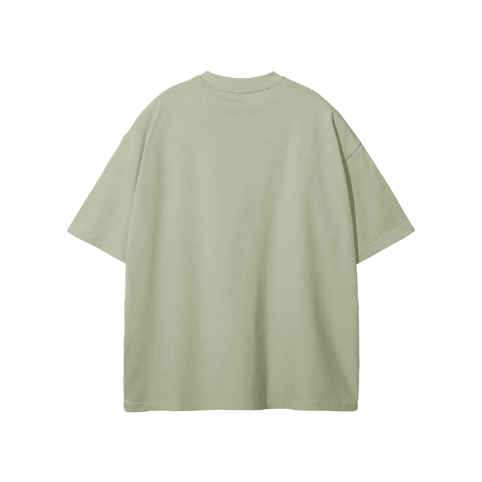 Streetwear Earth Tone Heavyweight Loose Fit FOG T-Shirt